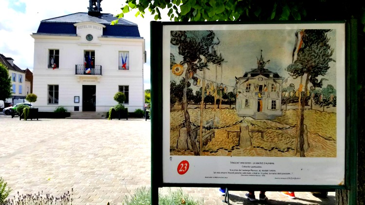 photo, image, la mairie d'auvers, van gogh, river cruise