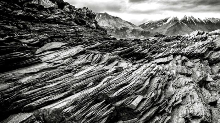shale, svalbard, norway photos