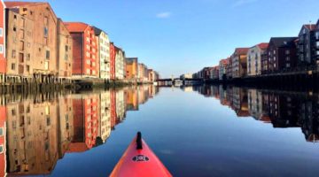 photo, image, kayak, trondheim, norway