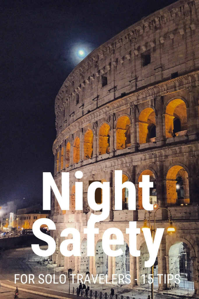 night safety for solo travelers