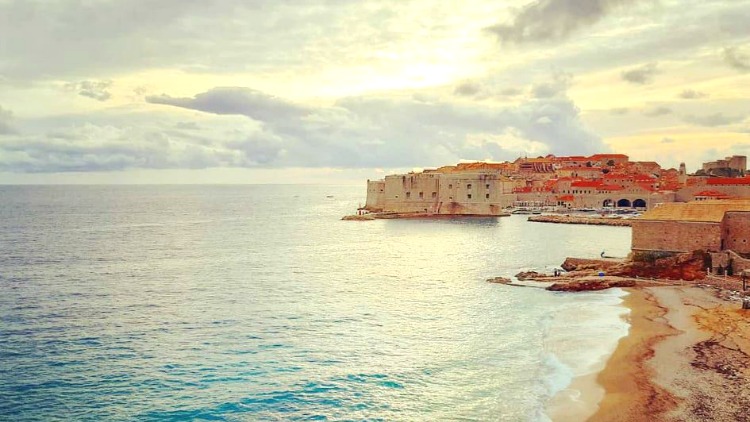 One of my favorite Europe photos, this is the Old City of Dubrovnik, Croatia.