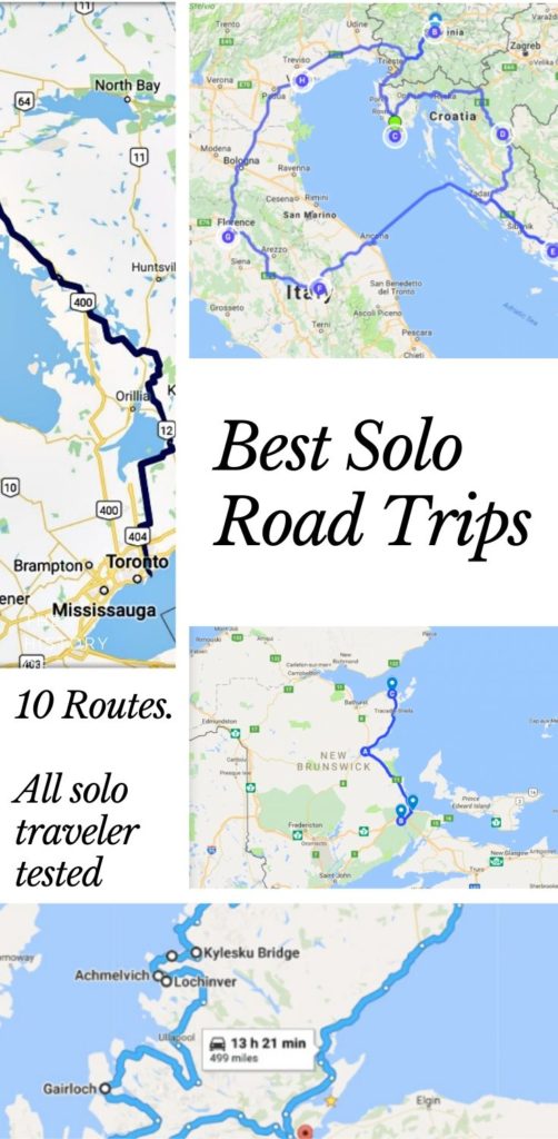 solo road trip east coast