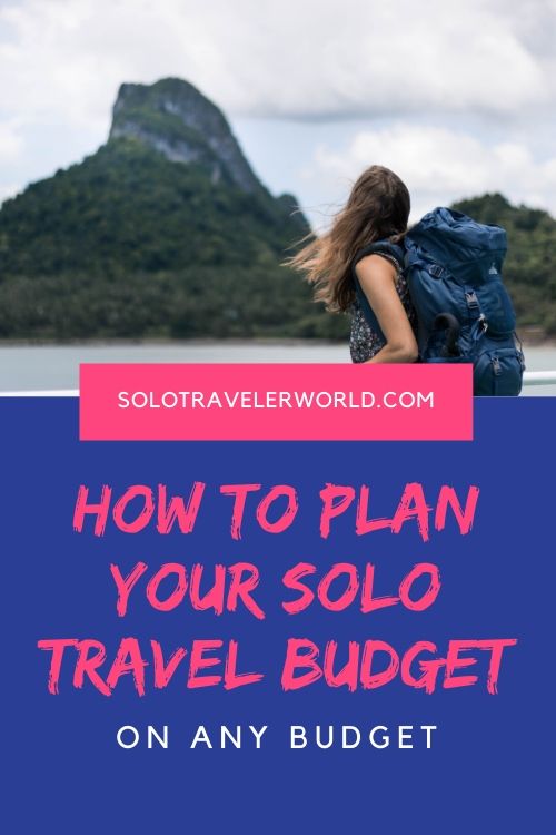 solo trip on a budget