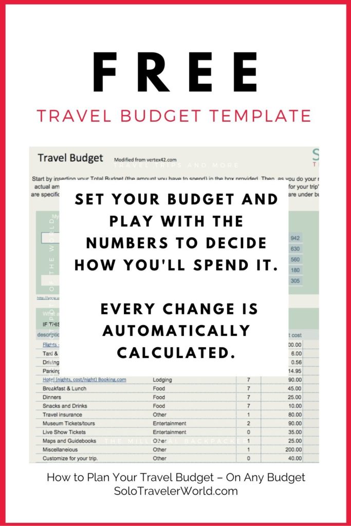 How To Plan Your Solo Travel Budget On Any Budget