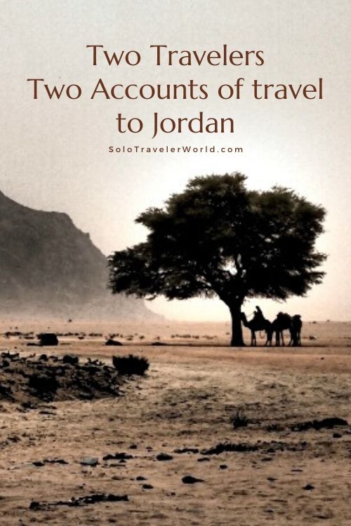 solo travel in jordan