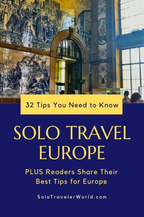 travelling europe on your own