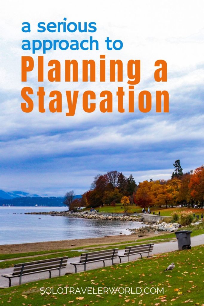 planning a staycation