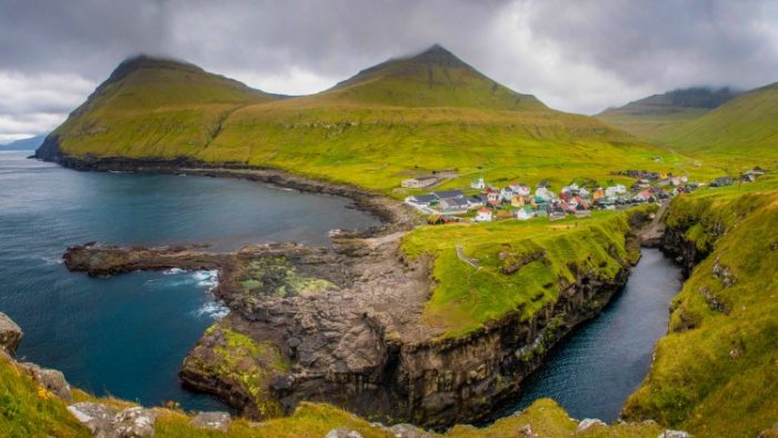 gjogv, faroe islands