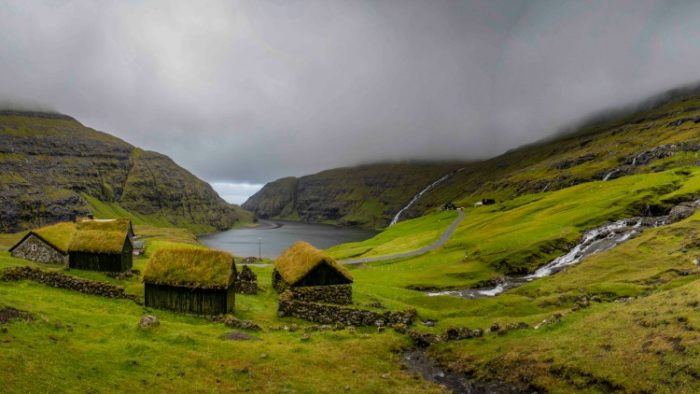 saksun, faroe islands