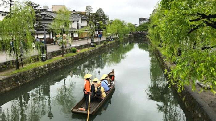 canal, kurashiki, japan