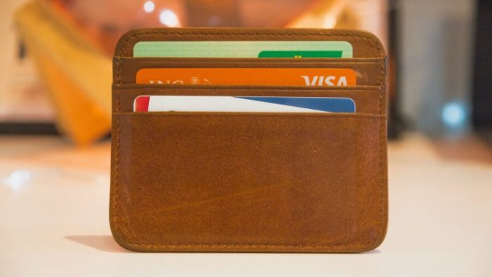 wallet, credit cards