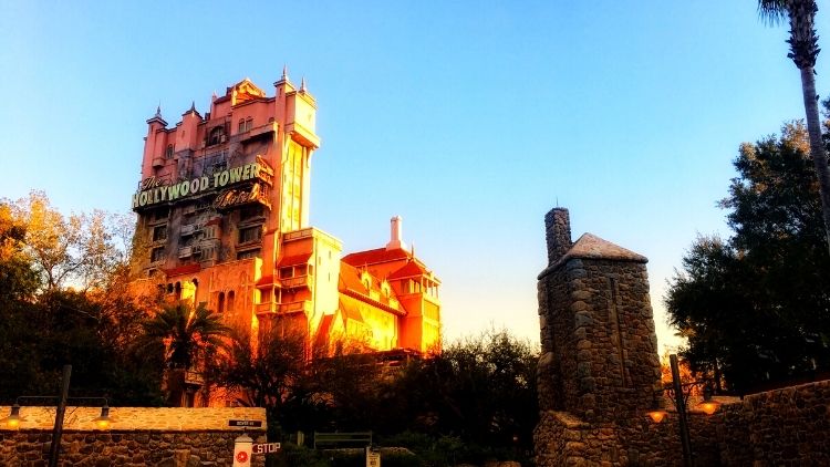 Hollywood Tower of Terror Ride at Hollywood Studios