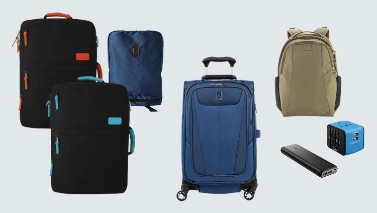 Travel planning includes getting the right luggage and technology for your trip.