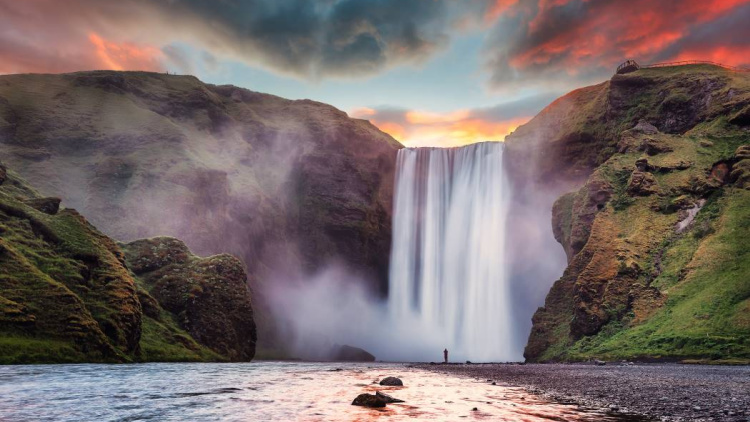 waterfall, return to solo travel, explore worldwide
