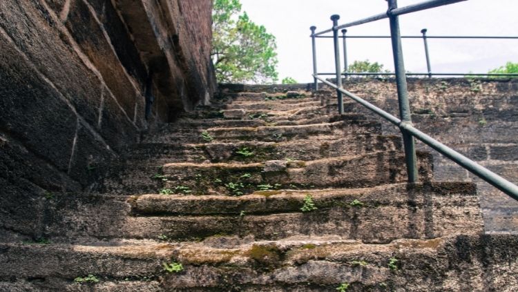 stone stairs