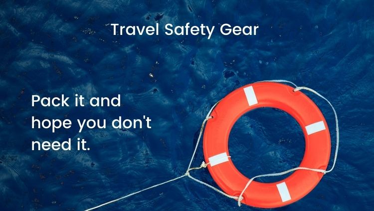 solo travel safety gear 