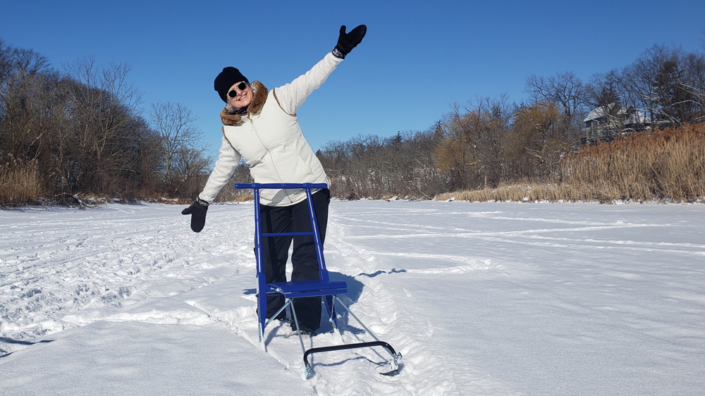 kicksledding