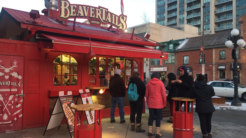 beaver tails are a winter festival standard
