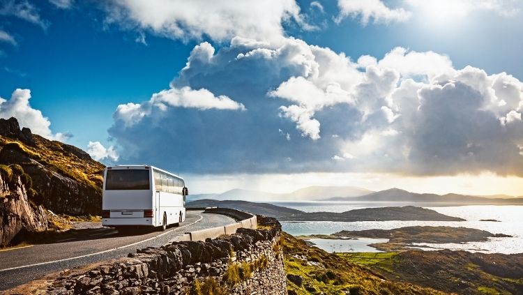 bus travel in Ireland without a car
