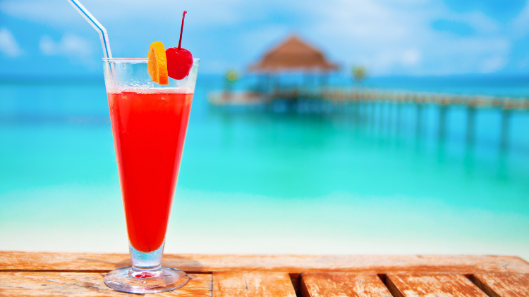 Bottoms up! All-inclusive resorts are for solo travelers too.