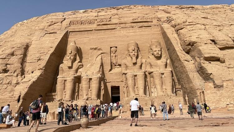 Visit Abu Simbel when traveling solo in Egypt