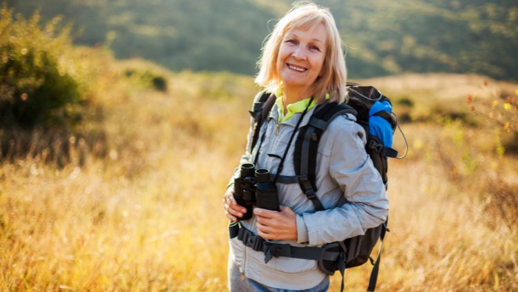 Empowering Adventures: Senior Woman Traveling Alone