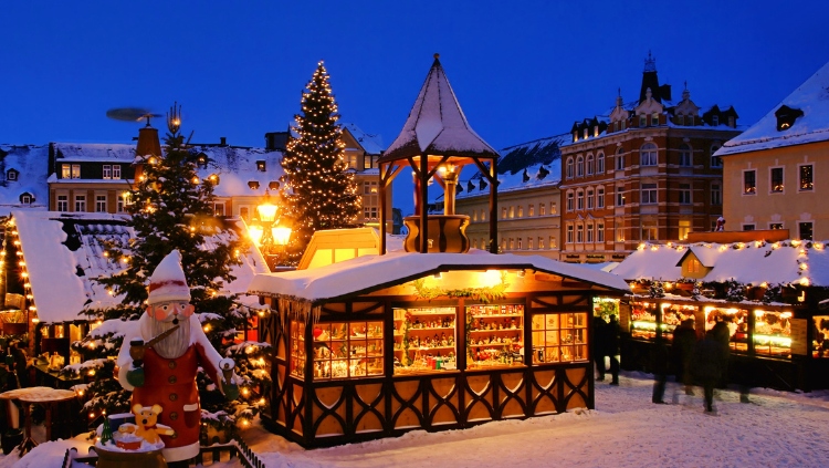 Christmas markets in europe are great solo travel destinations