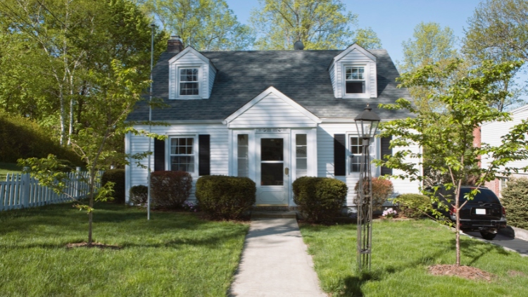 When you prep your home for vacation you may want to leave a car in the driveway as in this photo.