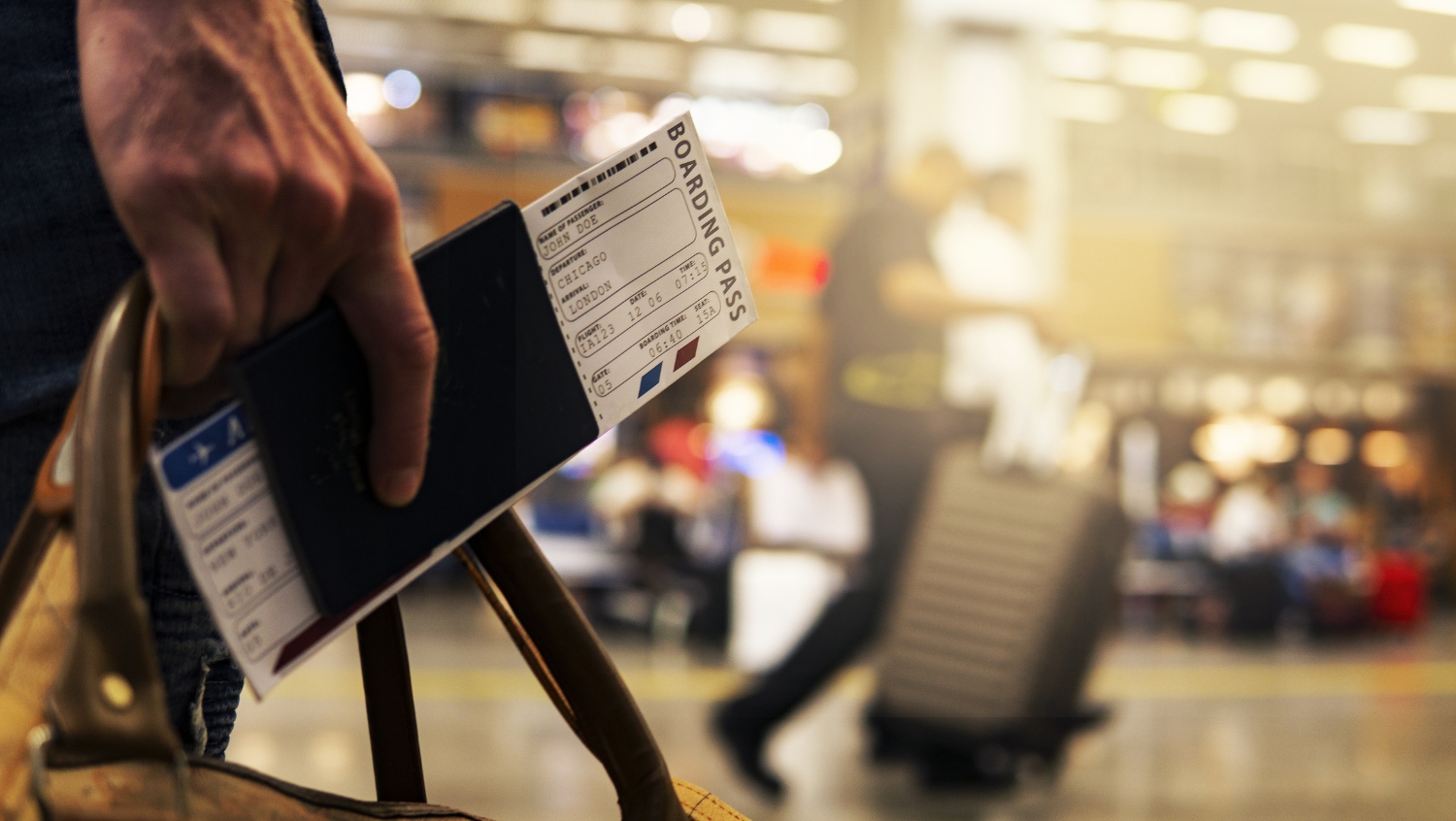 Boarding pass in hand, you can make your way through an airport by yourself with ease