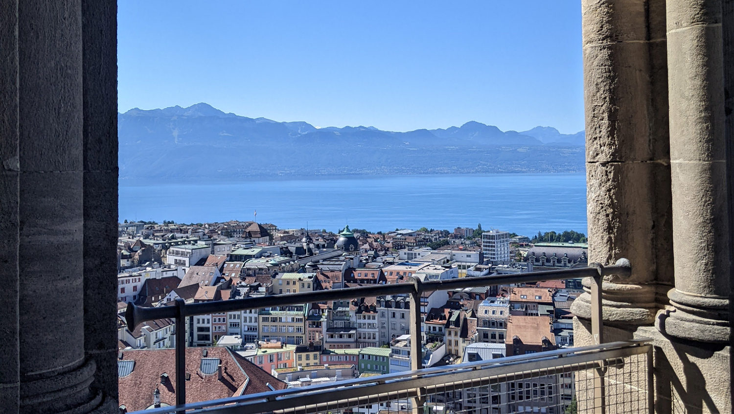 view over Lausanne, Switzerland